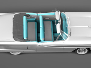 Oldsmobile 88 1958 Convertible 3D Модель