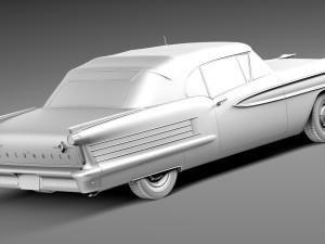 Oldsmobile 88 1958 Convertible 3D Модель