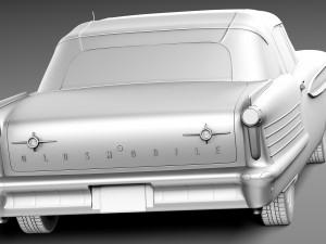 Oldsmobile 88 1958 Convertible 3D Модель