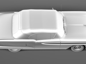 Oldsmobile 88 1958 Convertible 3D Модель