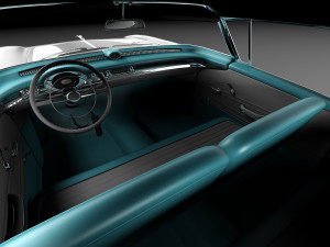 Oldsmobile 88 1958 Convertible 3D Модель