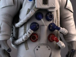 NASA Astronaut Apollo 11 3D Model