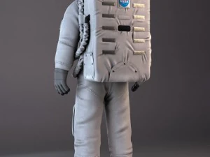 NASA Astronaut Apollo 11 3D Model