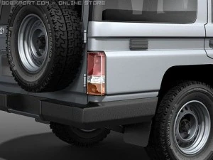 Toyota Land Cruiser 76 series Wagon 3D Model