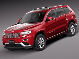 Jeep Grand Cherokee 2014 р.в 3D Модель