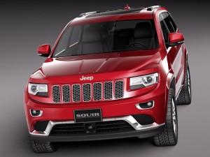 Jeep Grand Cherokee 2014 3D Model
