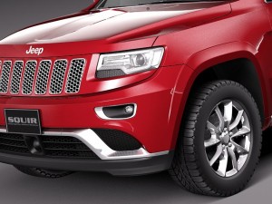 Jeep Grand Cherokee 2014 3D Model