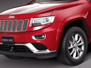 Jeep Grand Cherokee 2014 3D Model