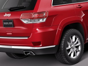 Jeep Grand Cherokee 2014 3D Model