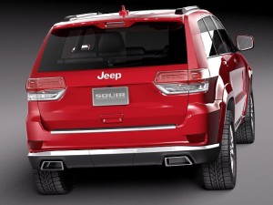 Jeep Grand Cherokee 2014 3D Model