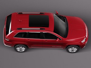Jeep Grand Cherokee 2014 3D Model