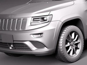 Jeep Grand Cherokee 2014 3D Model