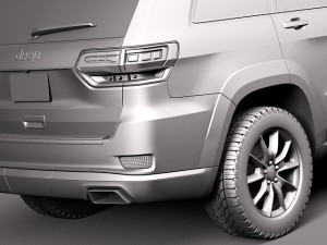 Jeep Grand Cherokee 2014 3D Model