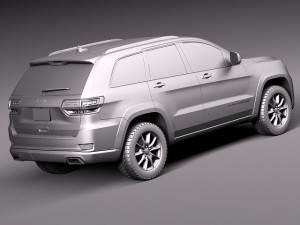 Jeep Grand Cherokee 2014 3D Model