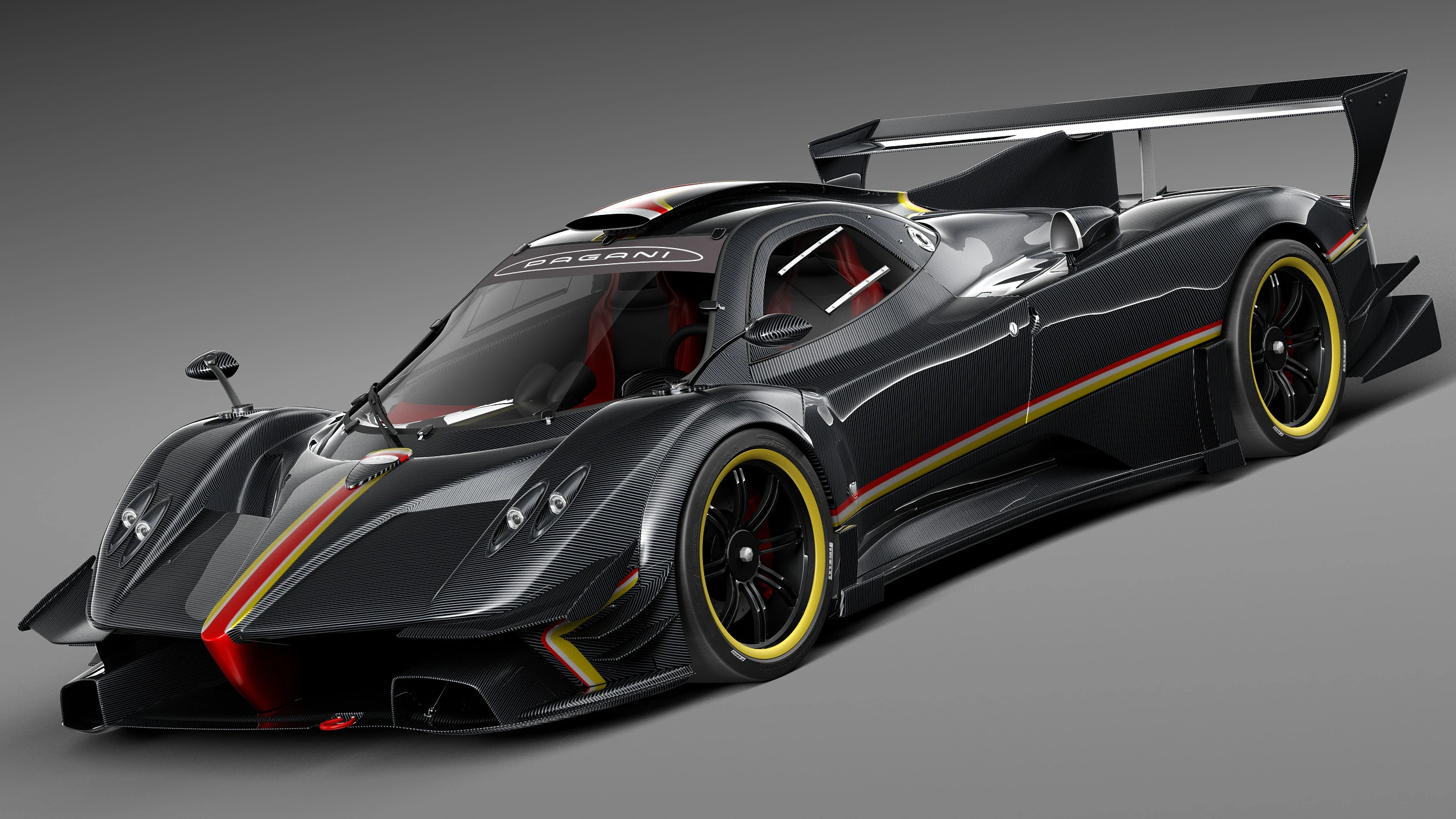 Pagani Zonda Revolucion 2013 3D Model .c4d .max .obj .3ds .fbx .stl .blend 