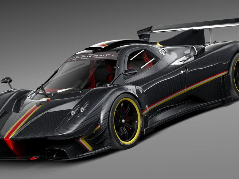 Revolusi Pagani Zonda 2013 Model 3D
