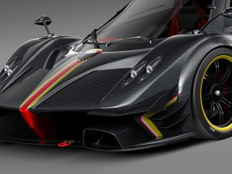Pagani Zonda Revolucion 2013 3D Model