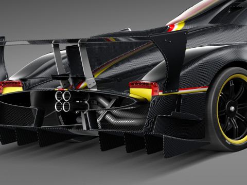 Pagani Zonda Revolucion 2013 3D Модель