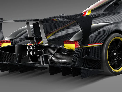 Pagani Zonda Revolucion 2013 3D Model