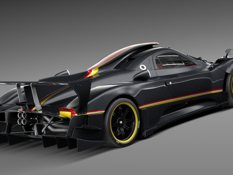 Pagani Zonda Revolucion 2013 3D Модель