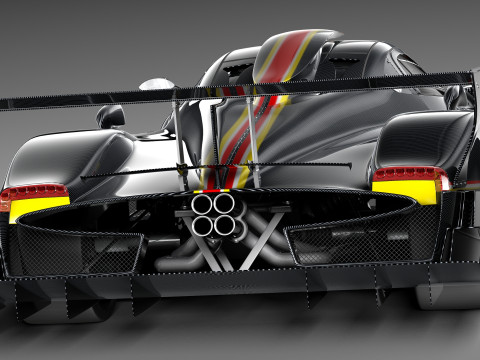 Pagani Zonda Revolucion 2013 3D Модель
