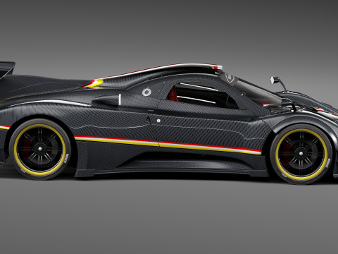 Pagani Zonda Revolucion 2013 3D Модель