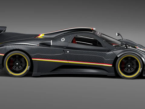 Pagani Zonda Revolucion 2013 3D Model