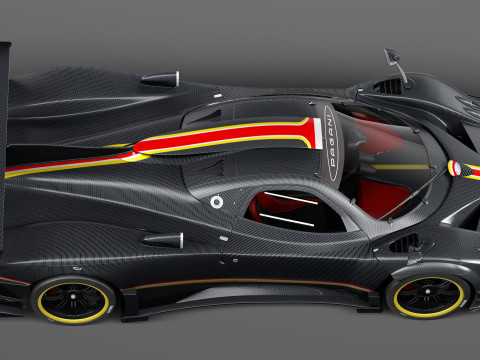 Pagani Zonda Revolucion 2013 3D Модель