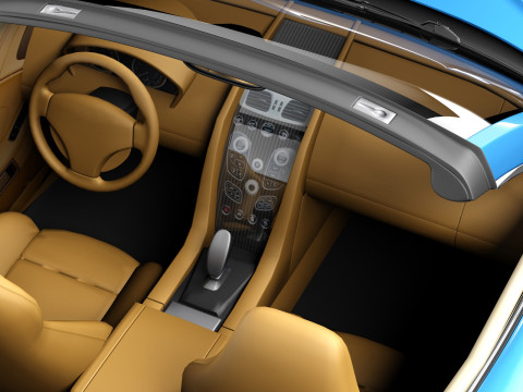 Aston Martin Vanquish Volante 2014 3D मॉडल