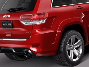 Jeep Grand Cherokee SRT 2014 3Dモデル
