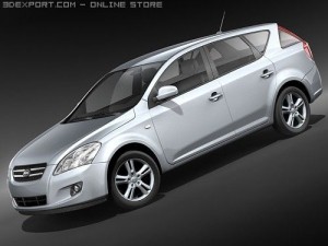 Kia Ceed Sporty Wagon 3D Model