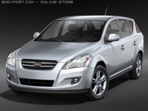 Kia Ceed Sporty Wagon 3D Model