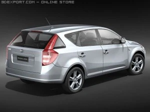 Kia Ceed Sporty Wagon 3D Model