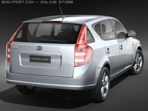 Kia Ceed Sporty Wagon 3D Model