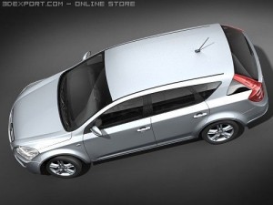 Kia Ceed Sporty Wagon 3D Model