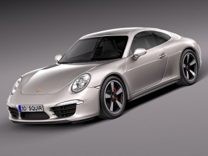 Porsche 911 50th Anniversary Edition 2014 Modèle 3D