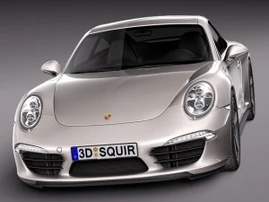 Porsche 911 50th Anniversary Edition 2014 3D Model