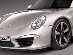 Porsche 911 50th Anniversary Edition 2014 Modelo 3D