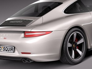 Porsche 911 50th Anniversary Edition 2014 Modelo 3D