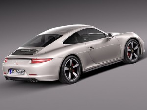 Porsche 911 50th Anniversary Edition 2014 Modelo 3D