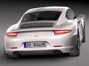 Porsche 911 50th Anniversary Edition 2014 Modelo 3D