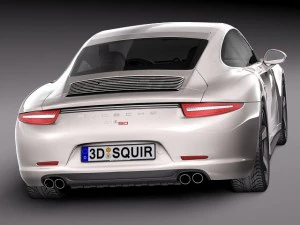 Porsche 911 50th Anniversary Edition 2014 3D Model