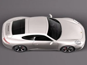 Porsche 911 50th Anniversary Edition 2014 3D Model