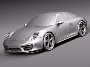 Porsche 911 50th Anniversary Edition 2014 Modelo 3D