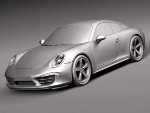Porsche 911 50th Anniversary Edition 2014 3D Model