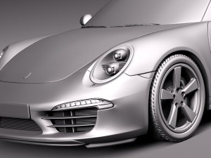 Porsche 911 50th Anniversary Edition 2014 Modelo 3D