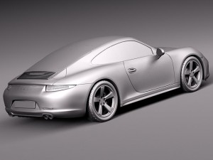 Porsche 911 50th Anniversary Edition 2014 Modelo 3D
