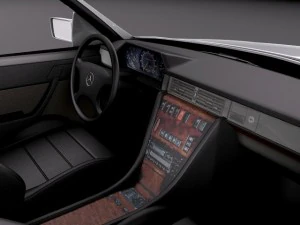 Mercedes-Benz S-class W140 1991-1998 3D Model