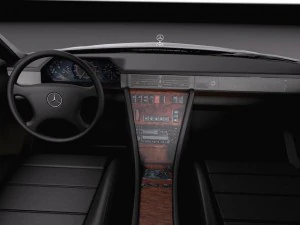 Mercedes-Benz S-class W140 1991-1998 3D Model