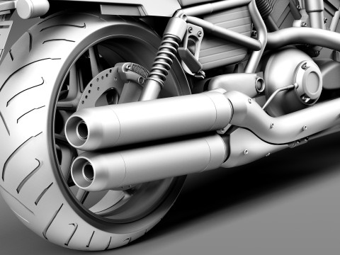 Harley-Davidson V-rod Night Rod Special 2013 Modelo 3D